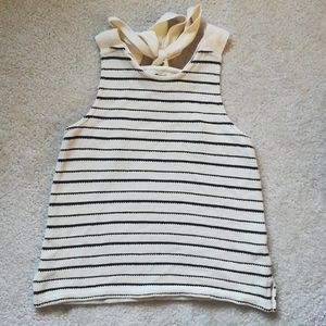Madewell Knit Tank Top w/ Adjustable Tie Straps